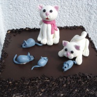 Balkánský řez s myškami a kočkami