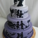 Svatební dort s příběhem