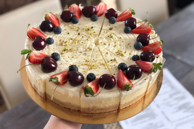 Citrónový cheesecake