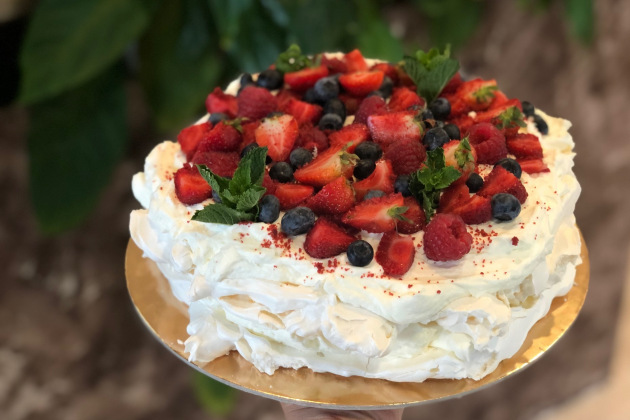 Pavlova dort