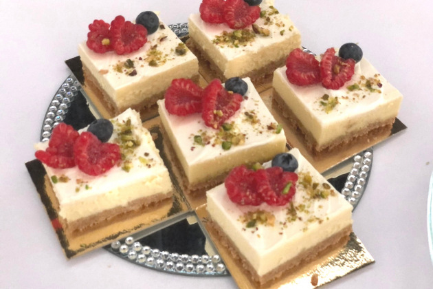 Mini cheesecake s ovocem