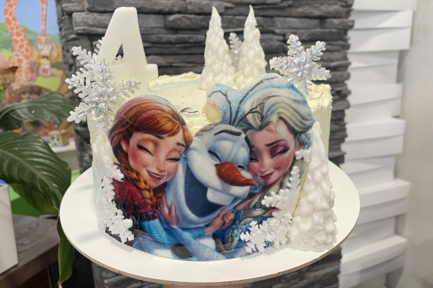 Dětský dort Frozen 2