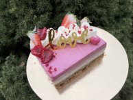 Mini malinový cheesecake