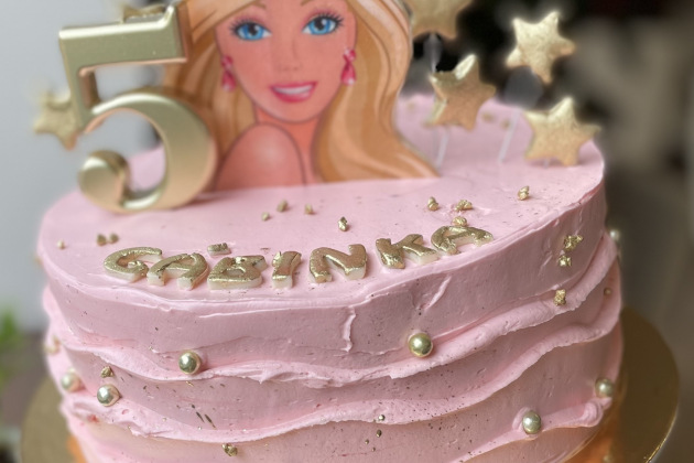 Dětský dort Barbie