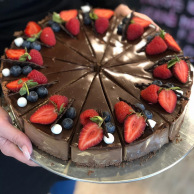 Čokoládový cheesecake