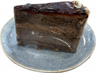 Chocolate mousse řez