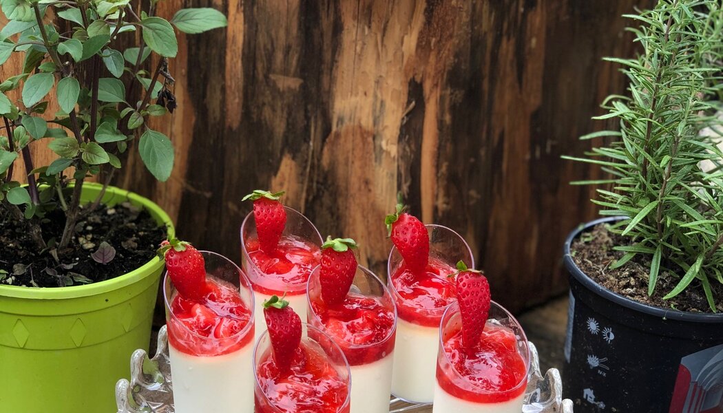 Minidezert panna cotta