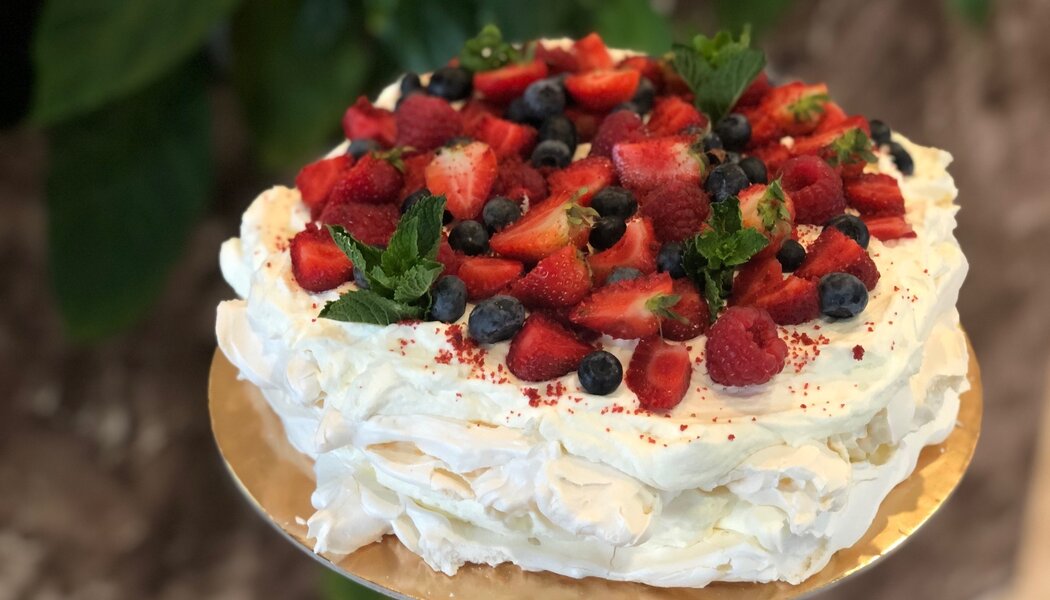 Pavlova dort