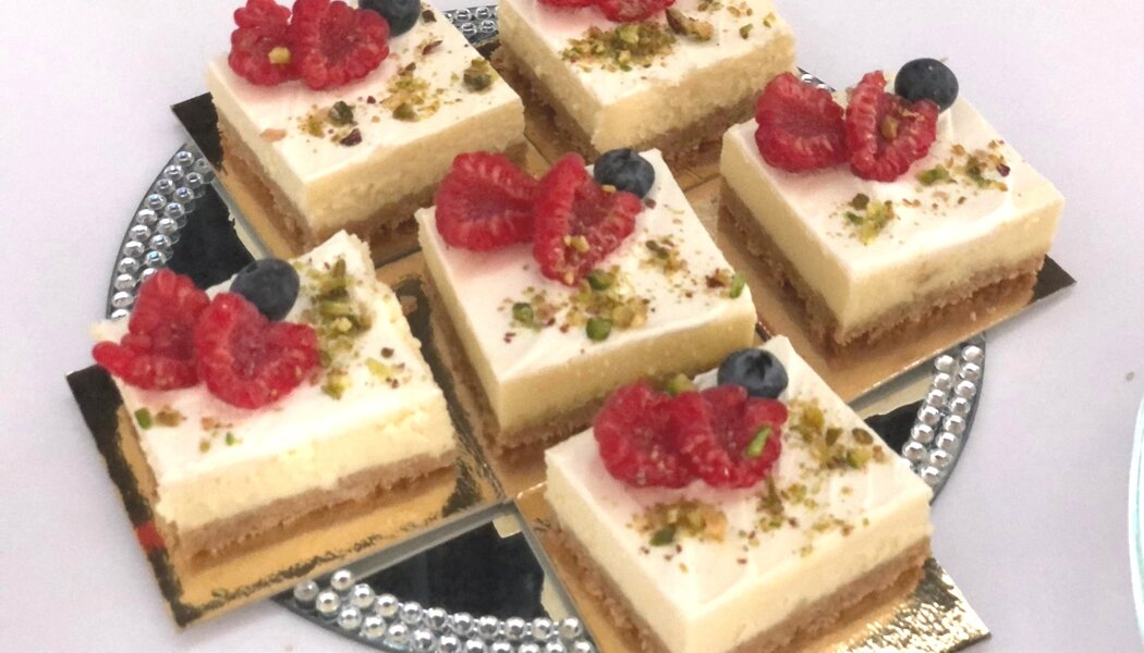 Mini cheesecake s ovocem