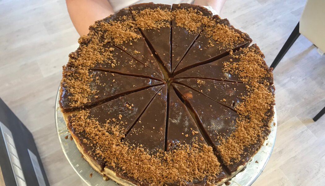 Cheesecake slaný karamel