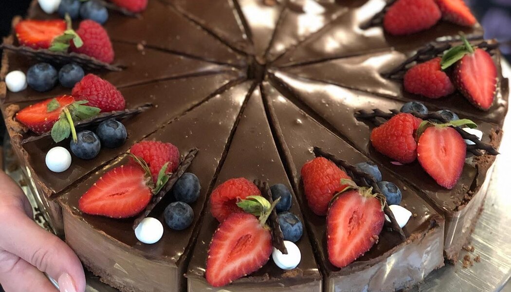 Čokoládový cheesecake