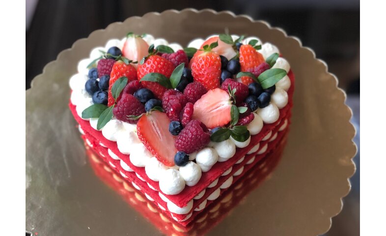 Red velvet srdce