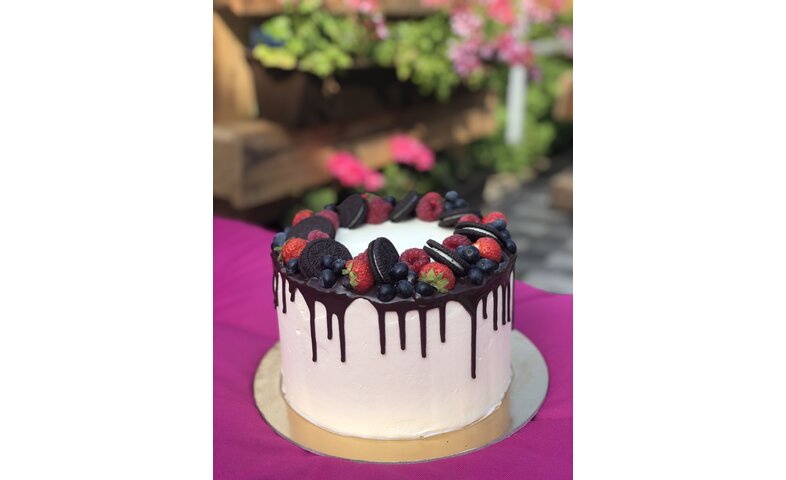 Dort s Oreo a ovocem