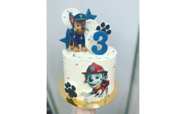 Dětský dort zatřený Paw patrola Dětský dort zatřený Paw patrola