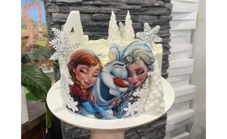 Dětský dort Frozen 2