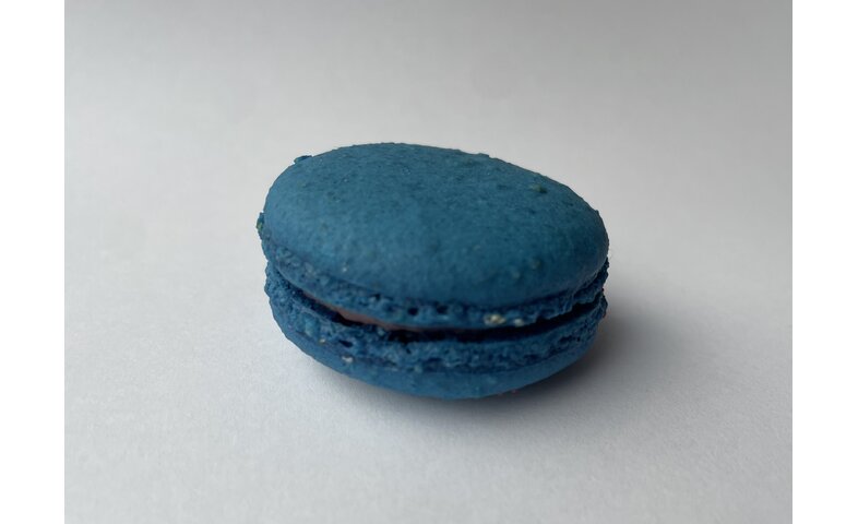 Borůvkové makronky Borůvkové makronky