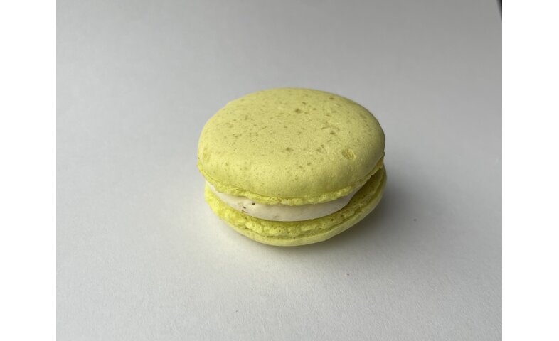 Citronové makronky Citronové makronky