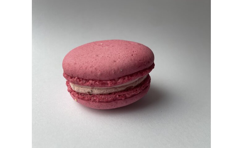 Malinové makronky Malinové makronky