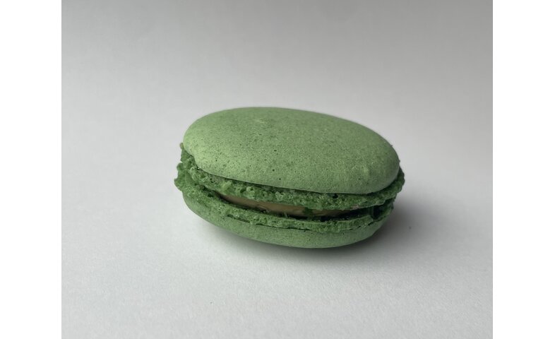 Pistáciové makronky Pistáciové makronky