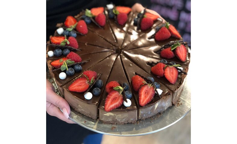 Čokoládový cheesecake