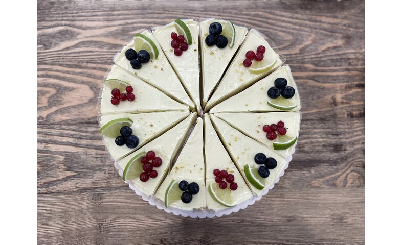 Limetkový cheesecake