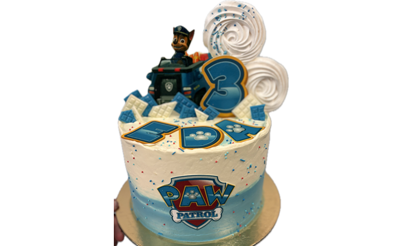 Dětský dort zatřený Paw patrola