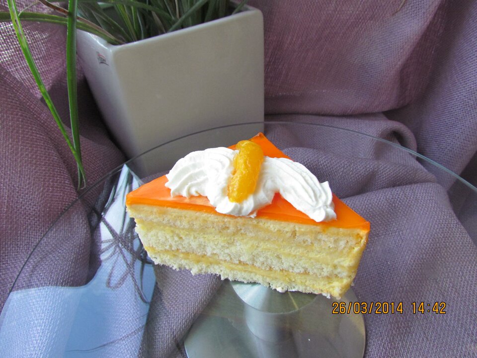 Mandarinkový řez