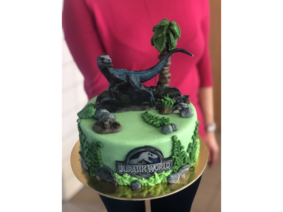 Dětský dort Dinosaurus