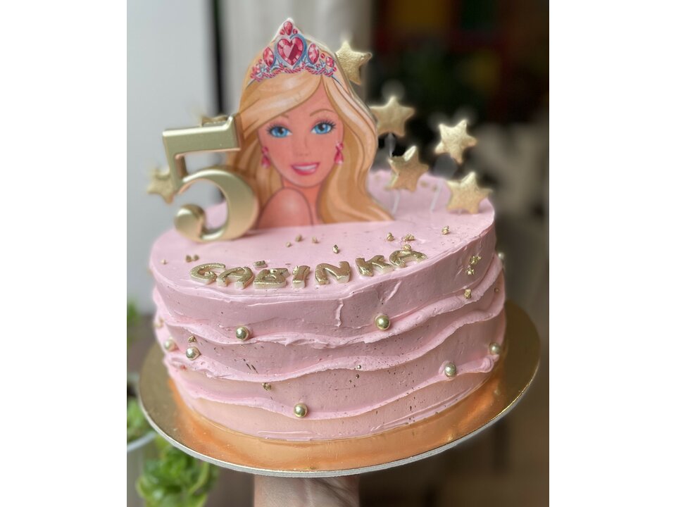 Dětský dort Barbie