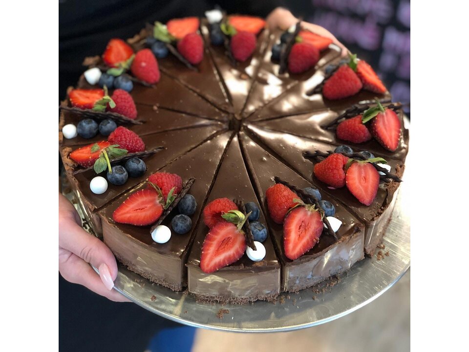 Čokoládový cheesecake